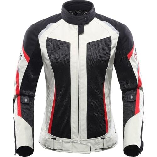 Motorcycle Jackets female Clothing Summer Armor body Guard motorbike motocross body armor Jacket for woman motto cross equipment