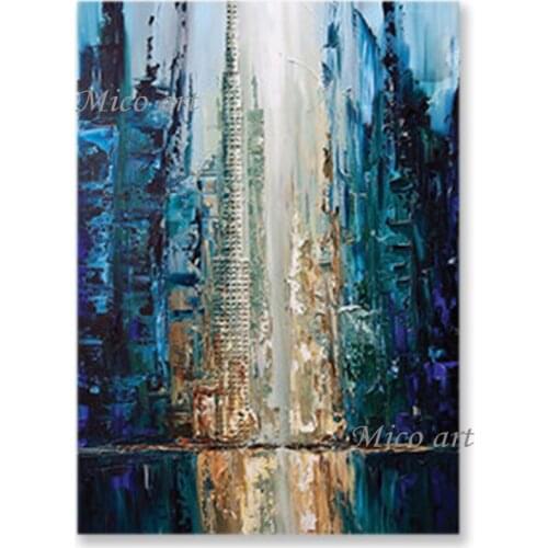 New Arrival Abstract Design Hand Painted Canvas Oil Painting Unframed Art 1 Panel Set Wall Hangings Picture Artwork For Home