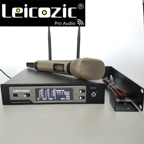 Leicozic SKM U9100 Professional digital microphone wireless True diversity microphone for large-scale performance skm microphone