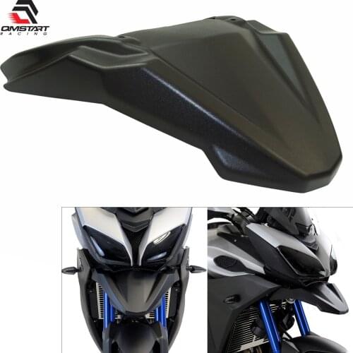 QMSTART Racing Front Hugger Fender Beak Nose Cone Extension Cover Body Style For YAMAHA Tracer 900 GT 900GT 2018 2019 2020 2021