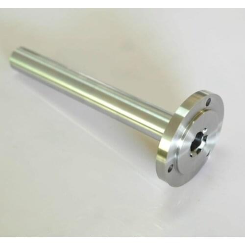 Self-made bead machine, lathe spindle, 80, 100 chuck flange spindle, through hole about 19mm, quenched and hardened