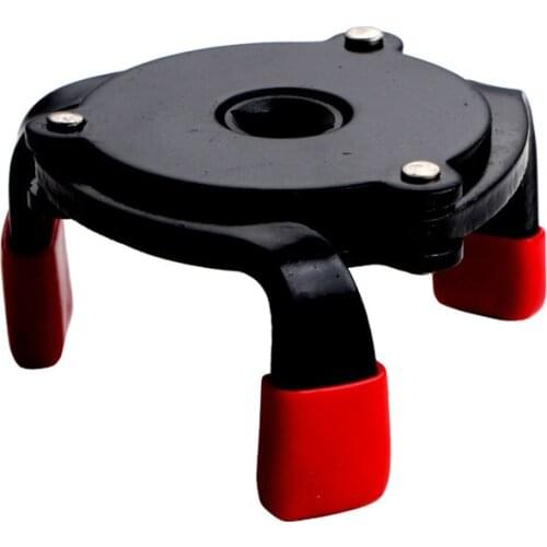 Three Jaw Anti-slip Filter Wrench Universal Cars Oil Filter Removal Tool Oil Filter Wrench Tool One Way Three Jaw Filter Wrench