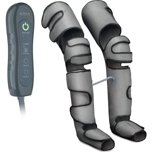 Air Compression Leg Massager for Circulation Relaxation for Home Use Massage Legs Knees Battery Powered Boot for Restless Leg