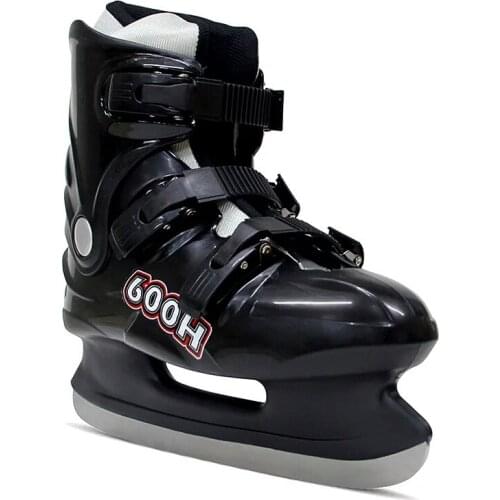 Winter Adult Teenagers PP Professional Thermal Warm Thicken Ice Skates Shoes Ice Hockey Blade Skating Training Beginner