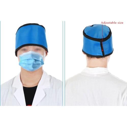 0.35mmpb X-ray radiation protective adjustable size hat,Y-ray protective cap, mining clinic factory anti-radioation helmets