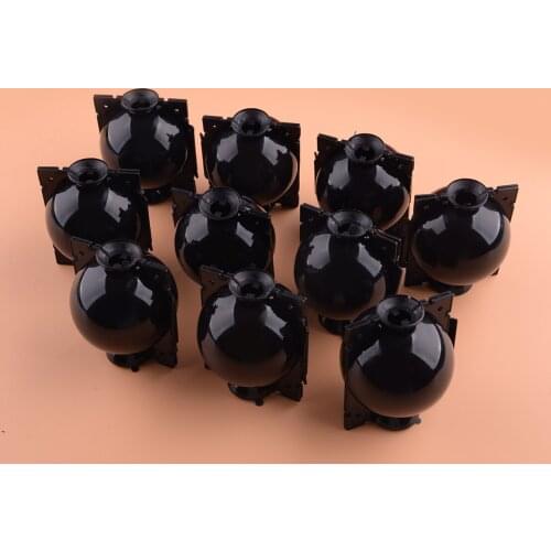 10Pcs Plastic Black Plant Rooting Grow Grafting Controller Pressure Propagation Devices Balls Boxes