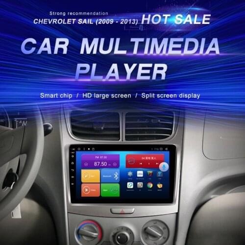 Android Car DVD For Chevrolet Sail 2009 - 2013 Car Radio Multimedia Video Player Navigation GPS Android10.0 Double Din