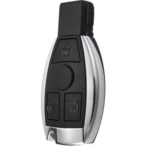 Smart Key Fob Case Shell for Mercedes- A E S G CLK SLK ML Classes 00-17