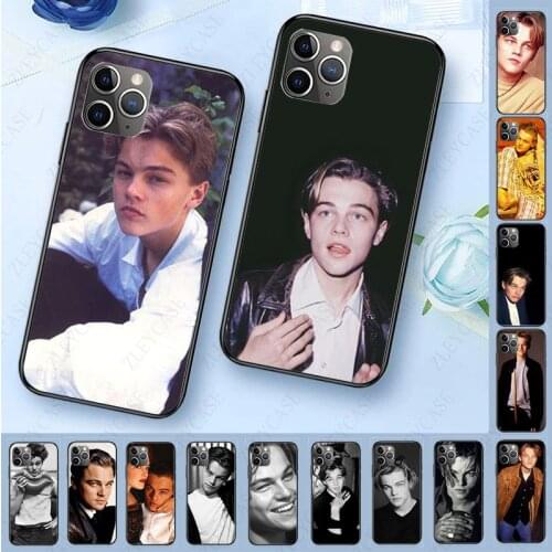 Soft silicone Phone Cover For iphone 11 11pro max 5s SE 6s 7 8plus x xs xr xsmax case Cellphones Leonardo DiCaprio