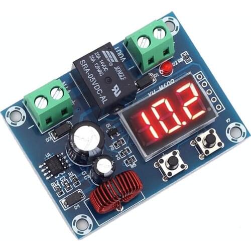 Digital Low Voltage Protector Disconnect Switch Over Discharge Protection Module for 12-36V Lead Acid Lithium Battery