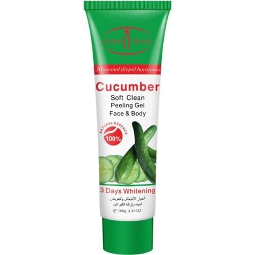 Aloe Vera Exfoliating Scrub Gel Shrink Pores Body Skin Moisturizing Whitening Exfoliate Calluses Anti Cream L4L7