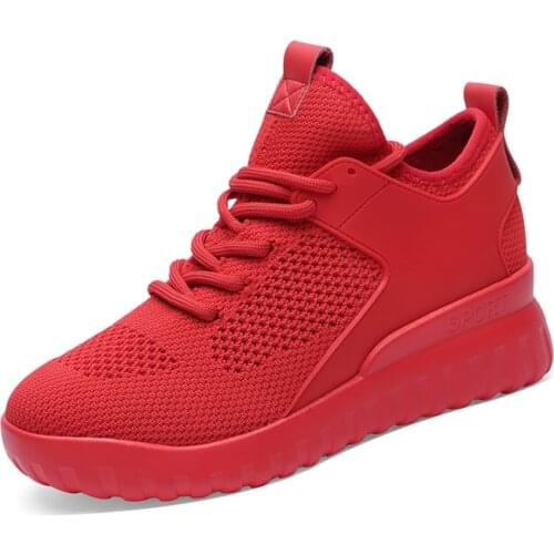 Round Toe Platform Sneakers, Lace-Up Solid Color Shoes, WomenS Platform WomenS Shoes