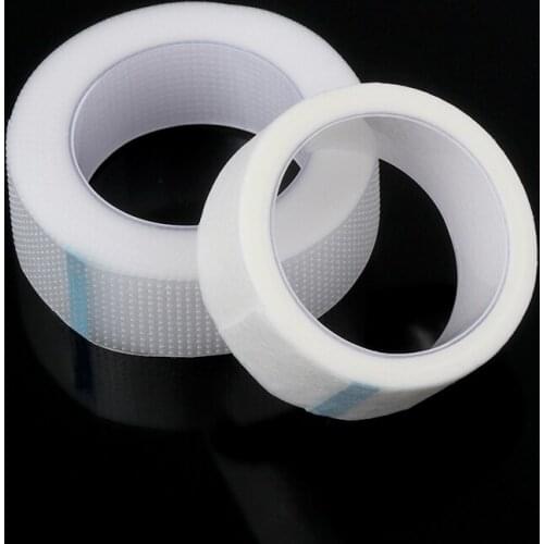 3PCS 4.5m Breathable Under Eye Pad Micropore Medical Non- Woven PE Tape for Eyelash Extension Supply Medical Tape Technician