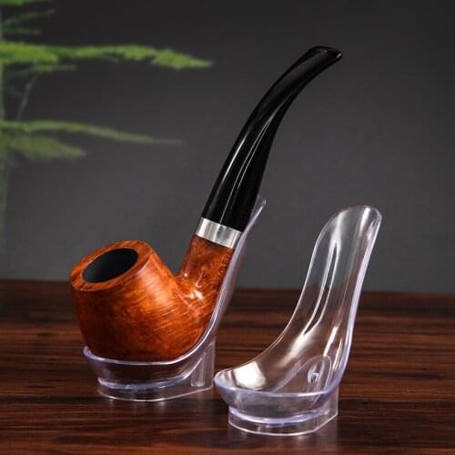 Plastic transparent spoon Tobacco Pipe Stand Portable Pipe rack / Holder Smoking Accessories 3pcs/lot