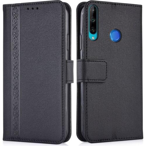 Luxury Flip Wallet Leather Case for Huawei Honor 9C AKA-L29 Magnetic Book Protect phone back Cover