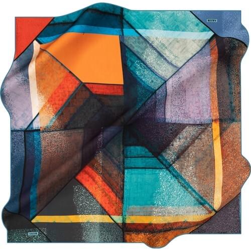Aker Silk Crepe Satin Scarf 2020 Spring Summer Fast & Free Shipping