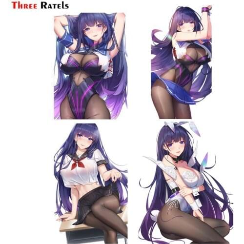 Three Ratels FC932 raiden mei honkai and 1 more car decoration sticker laptop decal