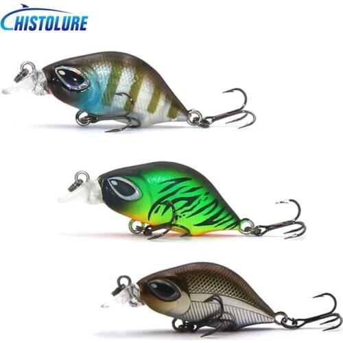 HISTOLURE wobblers 3cm 3.0g Sinking Hard Bait Mini VIB Minnow Crank Artificial Fishing lures Bass Crank bait tackle