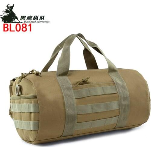 Outdoor straddle bag single shoulder bag drum bag casual mens bag Oxford bag