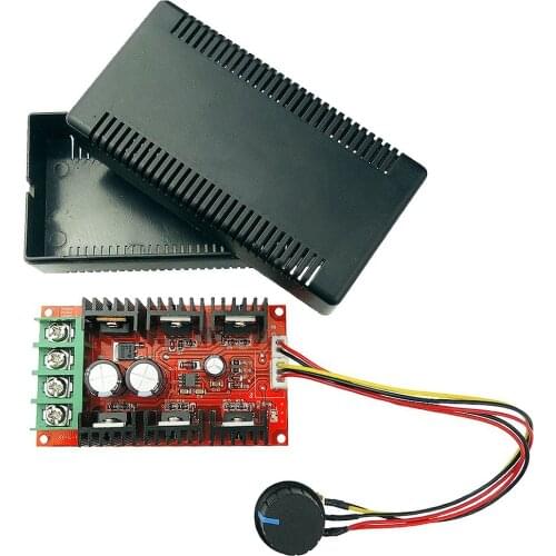 2000W 40A DC Motor Speed Controller DC 12V 24V PWM HHO RC Car Fan Speed Regulator Adjustable Power Control Switch Soft Starting