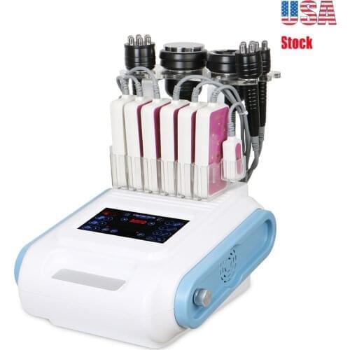 6 in 1 Professional Unoisetion Cavitation 2.0 3D RF Vacuum Machine Multi-Function Cellulite Treatment Beauty Machine