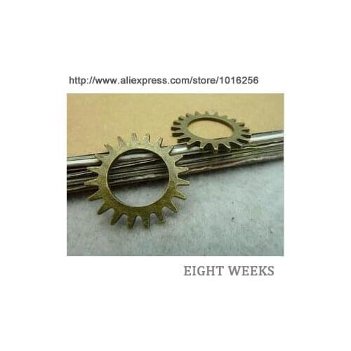 Jewelry accessories DIY manual alloy necklace pendant accessories charms/22 mm blade/clock movement