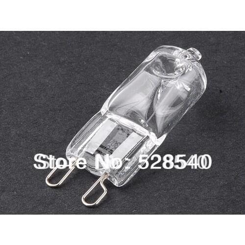 Free shipping 20pcs G9 Halogen lamp 60W 110V 120V Lamp Light Capsule clear light Warm White Light clear