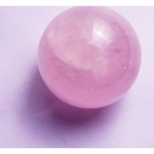 Fengshui Natural Rose Quartz Sphere Ball 1.2inch SKU-W1282