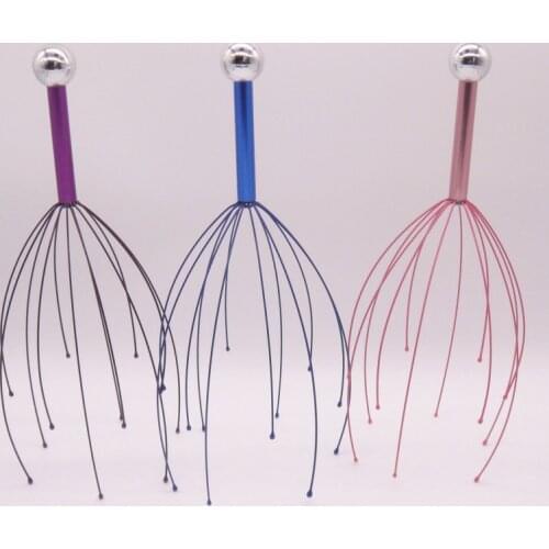 Outdoor tools head relaxing massager neck massage pain relief scalp relax and stimulate blood circulation