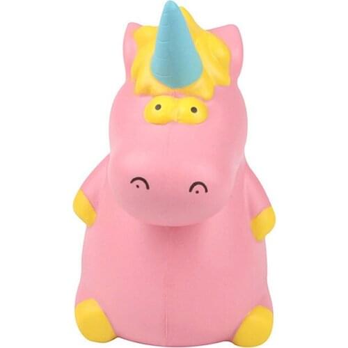 Kawaii Squishys Unicorn Hippo Animal Antistress Jumbo Soft Slow Rising Anti-stress Squeeze Squishy Stress Reliever Vent Toy