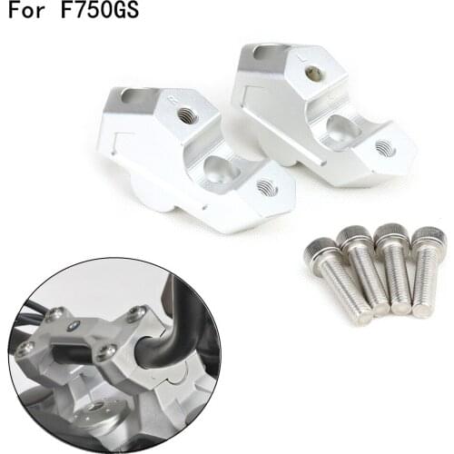 For BMW F750GS F750 GS F 750 GS 2018 -2019 Handlebar Riser Up Backs Moves Bracket Motorcycle Handle Bar Riser Mount Clamp