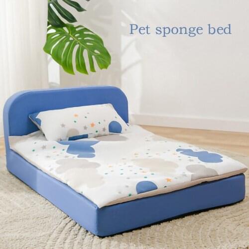 Cat Bed Cute Cats House Pet Sponge Bed Four Seasons Universal Cute Fun Sponge Bed To Relieve Spine Pressure