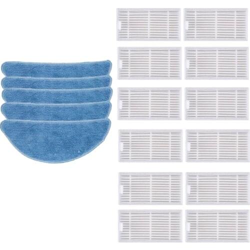 HEAP Filter Mop Cloth for Chuwi Ilife V5S V5 Pro X5 V3L V5 V3S V3S Pro V50 Robotic Vacuum Cleaner Parts