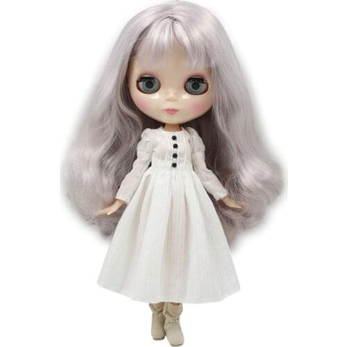 ICY DBS Blyth Doll Series No.BL1049/288 Purple mix Silver hair white skin Joint body Neo 1/6 BJD