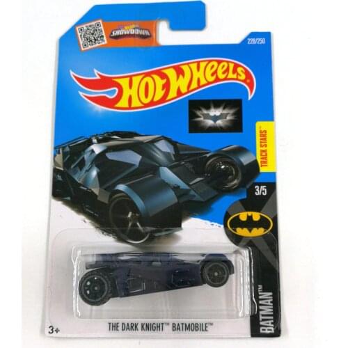 Hot Wheels 1:64 Car 2016 THE DARK KNIGHT BATMOBILE Collector Edition Metal Diecast Cars Collection Kids Toys Vehicle For Gift