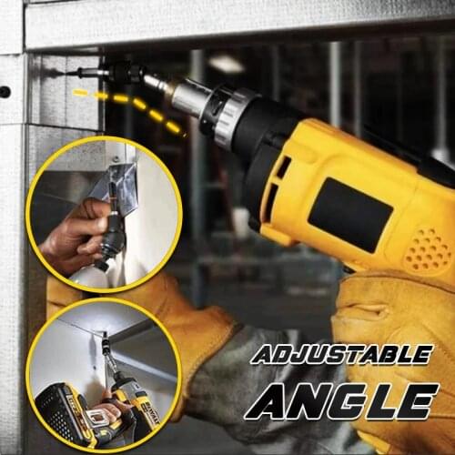 Magnetic Screw Drill Bit Tip Holder Screwdriver Woodworking Tool Quick Change Locking Bit Extension Rod drop shopping