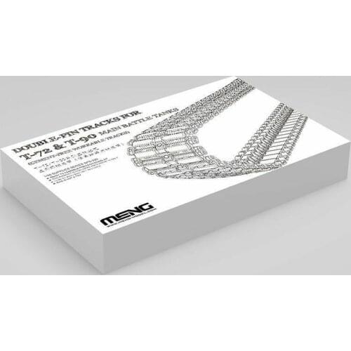 Meng Model SPS-030 1/35 Double pin tracks for T-72 & T-90 main battle tank cement-free workable tracks Model kit