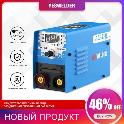 YESWELDER Euro Quality Mini ARC Welding Machine Single Phase 220V Inverter MMA Portable Welder