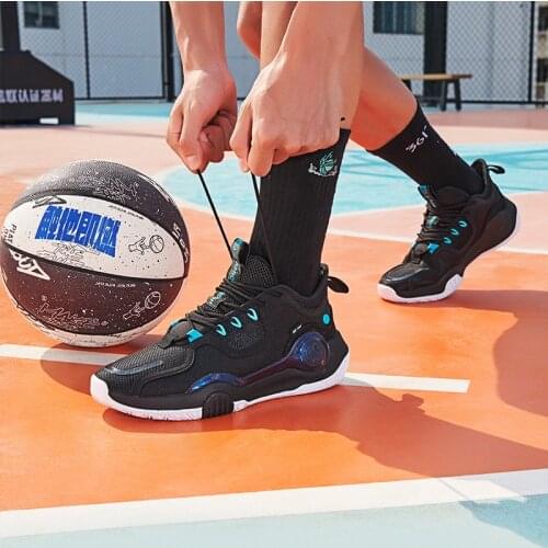 361 Degree men sneakers basketball shoes walking sneakers male cushion mens sports shoe Basket high top 2021