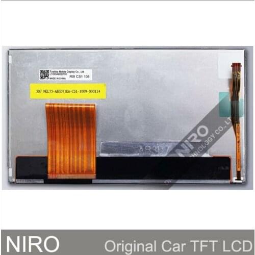 Niro DHL Shipping Brand New Original Car Navigation LCD Display Screen LT065AB3D700 LCD Panel For Car Radio Part