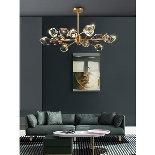 Nordic led stone pendant light e27 pendant light nordic light lighting light lumiere living room pendant light dining room light