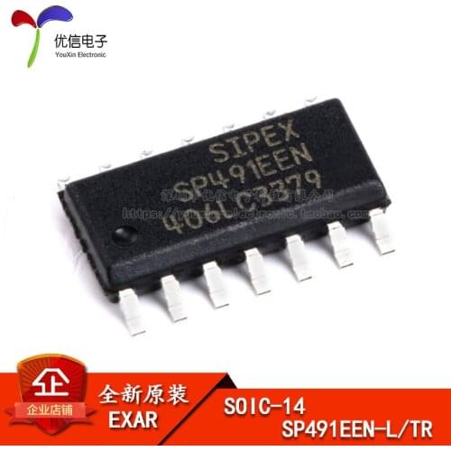 Genuine original patch SP491EEN-L / TR RS485 full duplex transceiver chip SOP-14