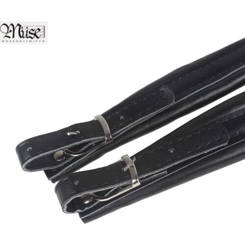 High Quality One Pair Adjustable Synthetic Leather Accordion Shoulder Straps for 16-120 Bass Accordions