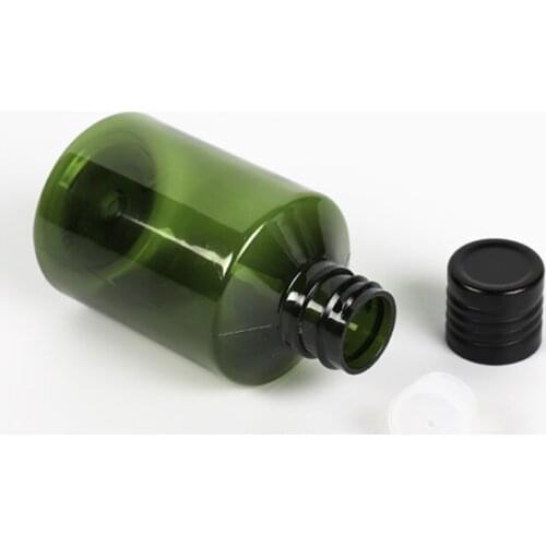50ML 100ML 150ML 200ML 24pcs/lot Empty Essential Oil Packaging Shower Gel Bottles Screw Alumina Cap Refillable Makeup Bottles