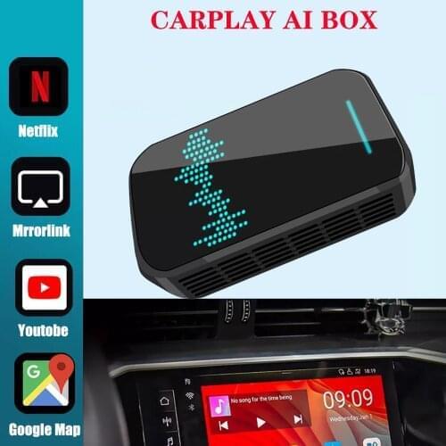 Smart Car Tv Box Wireless Carplay Adapter Mirrorlink Android Auto Carplay Dongle Antenna Car Digital Tv Tuner Usb Wifi