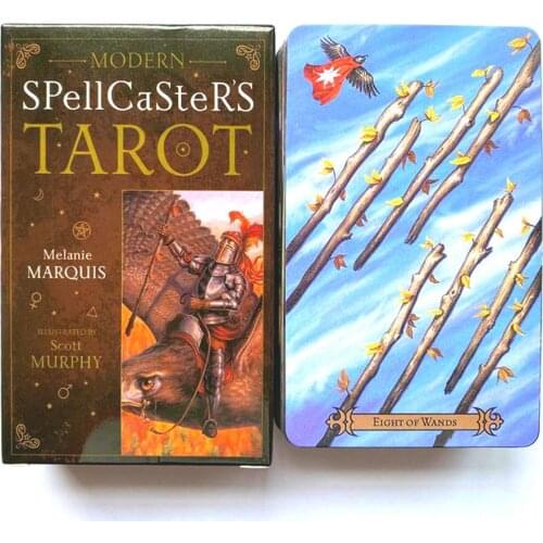 Modern Tarot Tarot Cards Deck Board Games English for Family Gift Party Playing Card Game Entertainment