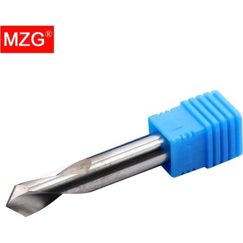 MZG HRC55 WGDDZ 3mm 4mm Tungsten Carbide Steel Point Angle 90 Degree Spot Drill Bit for Machining Hole Drill Chamfering Tools