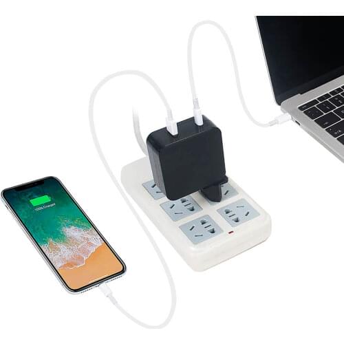 PD Charger Universal Adapter With USB C PD Wall Charger For Macbook Pro,HP, Acer, Levono, Dell, Smartphone