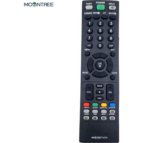 AKB33871414 universal replacement remote control controller For LG TV AKB33871407 AKB33871401 433mhz