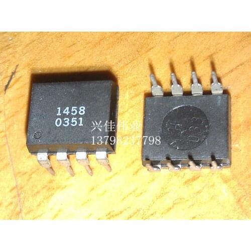 10PCS Line A1458 HP1458 HCNW1458 HCPL-1458 DIP-8 Optocouplers